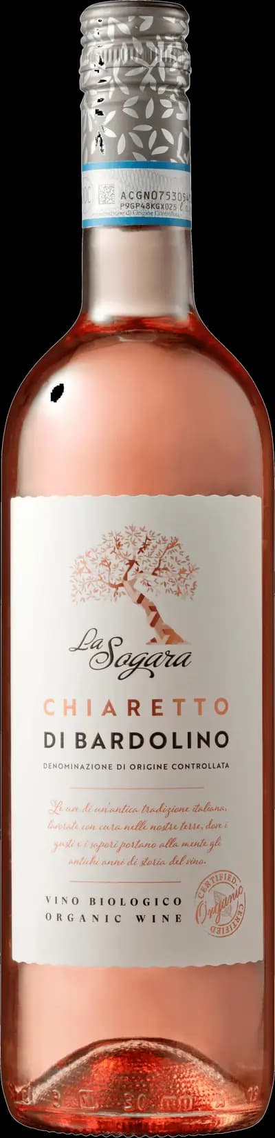 Produktbild för Bardolino Chiaretto La Sogara Rosé
