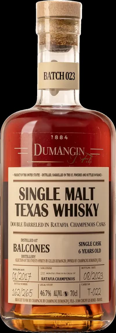 Produktbild för Single Malt Texas Whisky