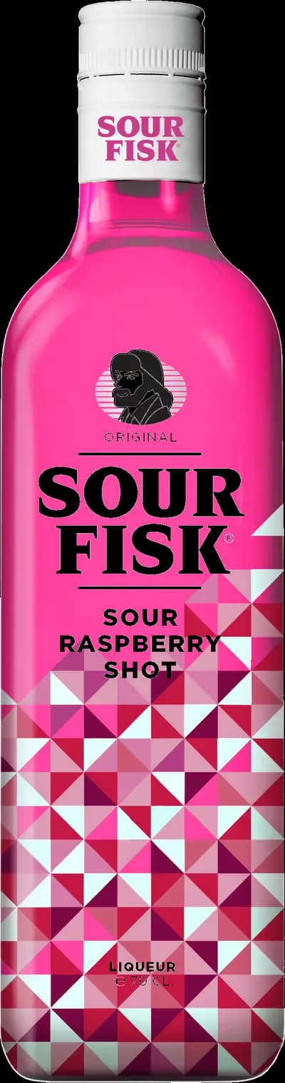 Produktbild för Sour Fisk Raspberry