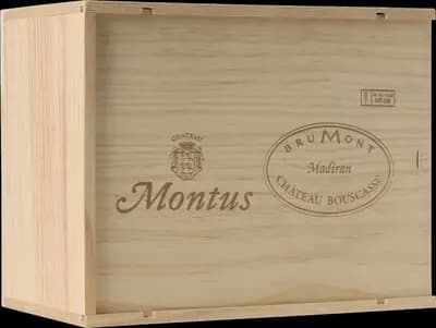 Produktbild för Trälåda Château Montus Rouge