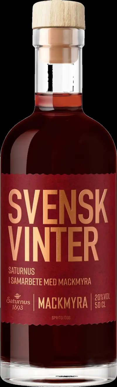 Produktbild för Svensk Vinter Röd