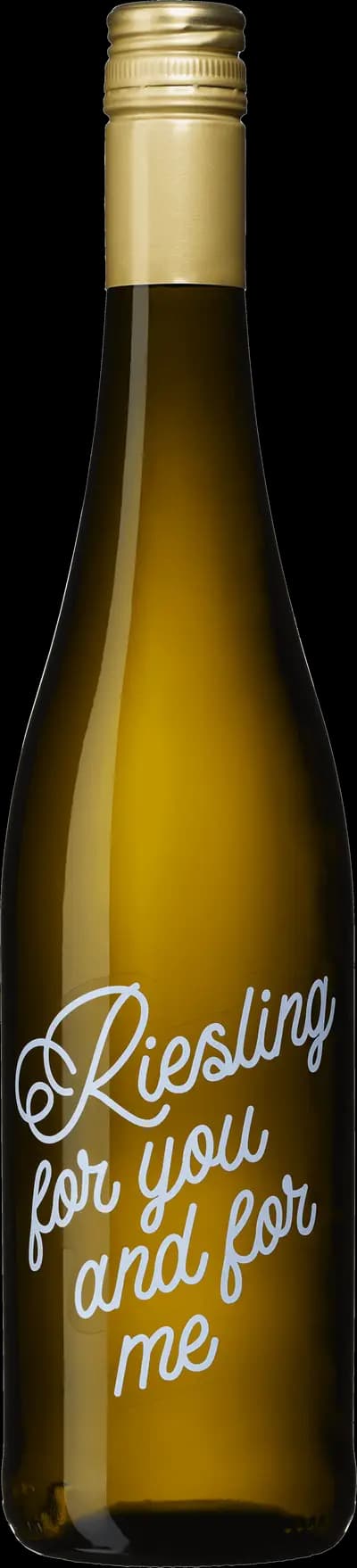 Produktbild för Riesling for you and for me