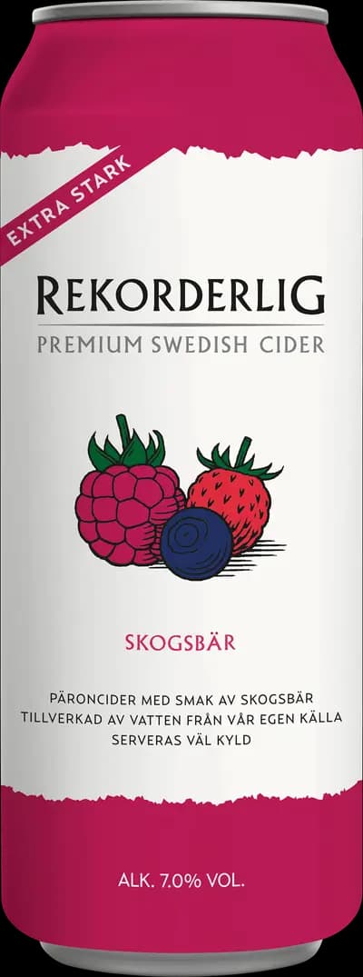 Produktbild för Rekorderlig Skogsbär