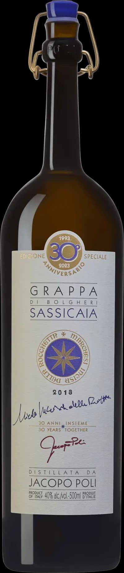 Produktbild för Grappa Sassicaia