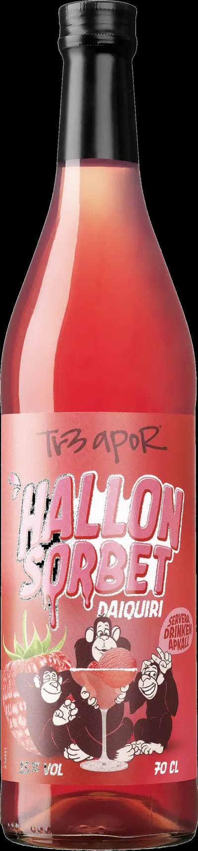 Produktbild för Tr3 Apor Hallonsorbet