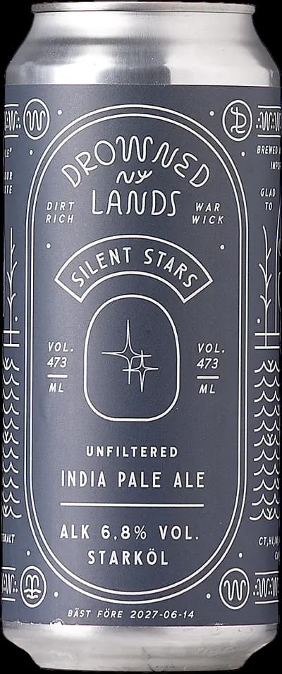 The Drowned Lands Brewery, Silent Stars IPA, Burk, 473 ml