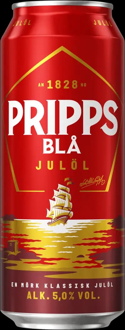 Produktbild för Pripps Blå Julöl