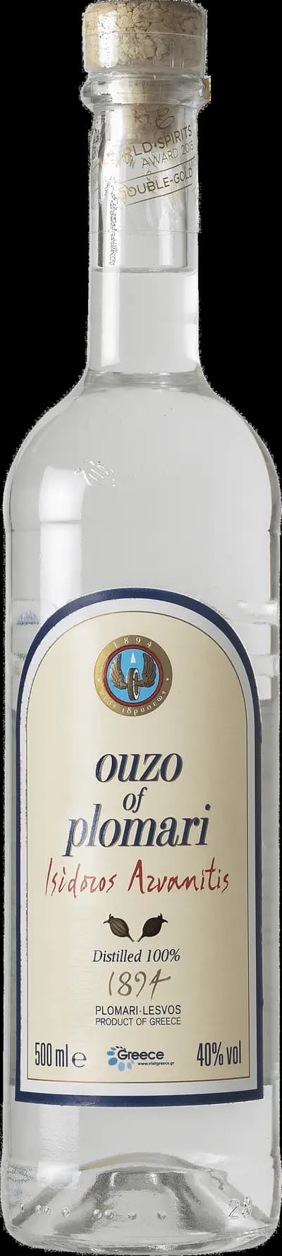 Produktbild för Plomari Ouzo