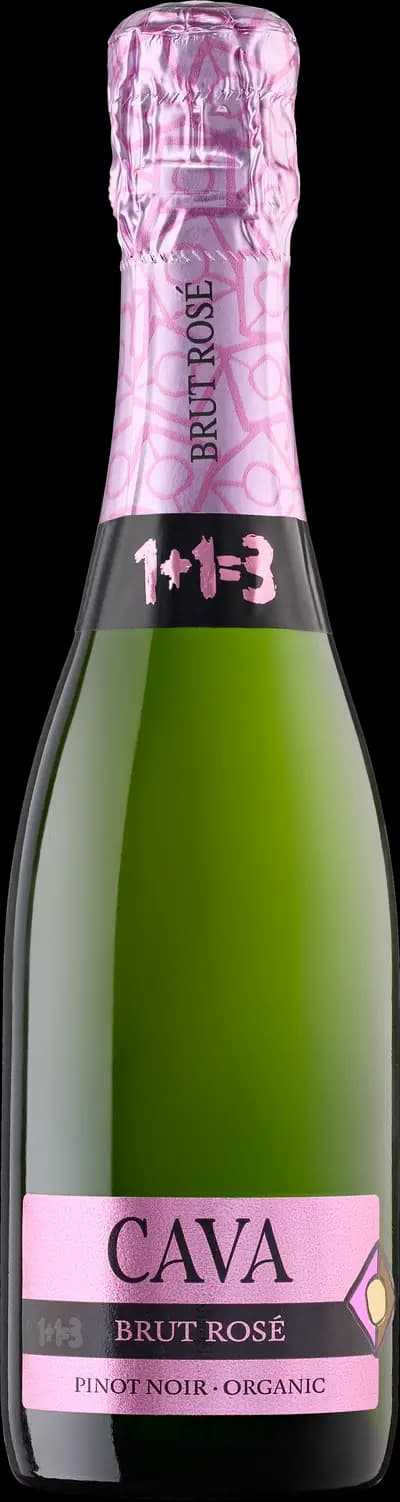 Produktbild för Cava 1+1=3 Brut Rosé
